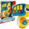 Musical educational parrot, a colorful interactive toy for children from the age of three.