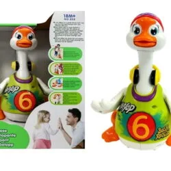 ["Interaktivni Hip Hop Repper Guska je zabavna igračka za djecu od 3 godine i više"]