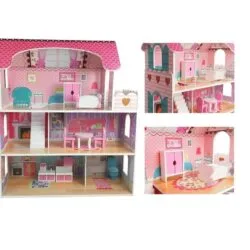 [ "Wooden dollhouse Milena 75cm - special offer for children" ]