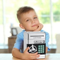 elektronski sef za varčevanje hranilnik z pin