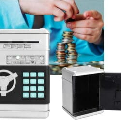 elektronski sef za varčevanje hranilnik z pin