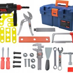 Velik set orodja v kovčku + vijačnik