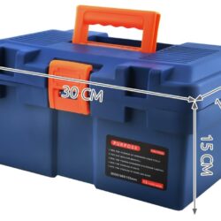 Velik set orodja v kovčku + vijačnik