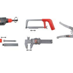 Velik set orodja v kovčku + vijačnik