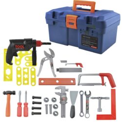 Velik set orodja v kovčku + vijačnik