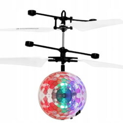Akumulatorska leteča disko krogla LED RGB