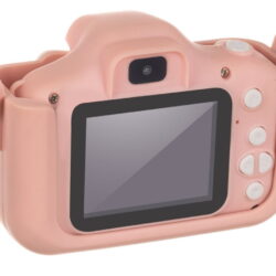 3MP dječja kamera LCD SD FULL HD roza + torbica i remen