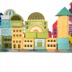 Gradbeni bloki lesene kocke mesto 100kos 23 Gradbeni bloki lesene kocke mesto 100kos