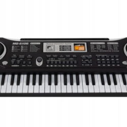 Male elektronske klaviature z mikrofonom in 61 tipkami