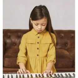 Alternative view of Velike elektronske klaviature + mikrofon in nosilec not 61 tipk