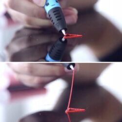 PLA barvasto polnilo za 3D pisalo tiskalnik 60m filamentov