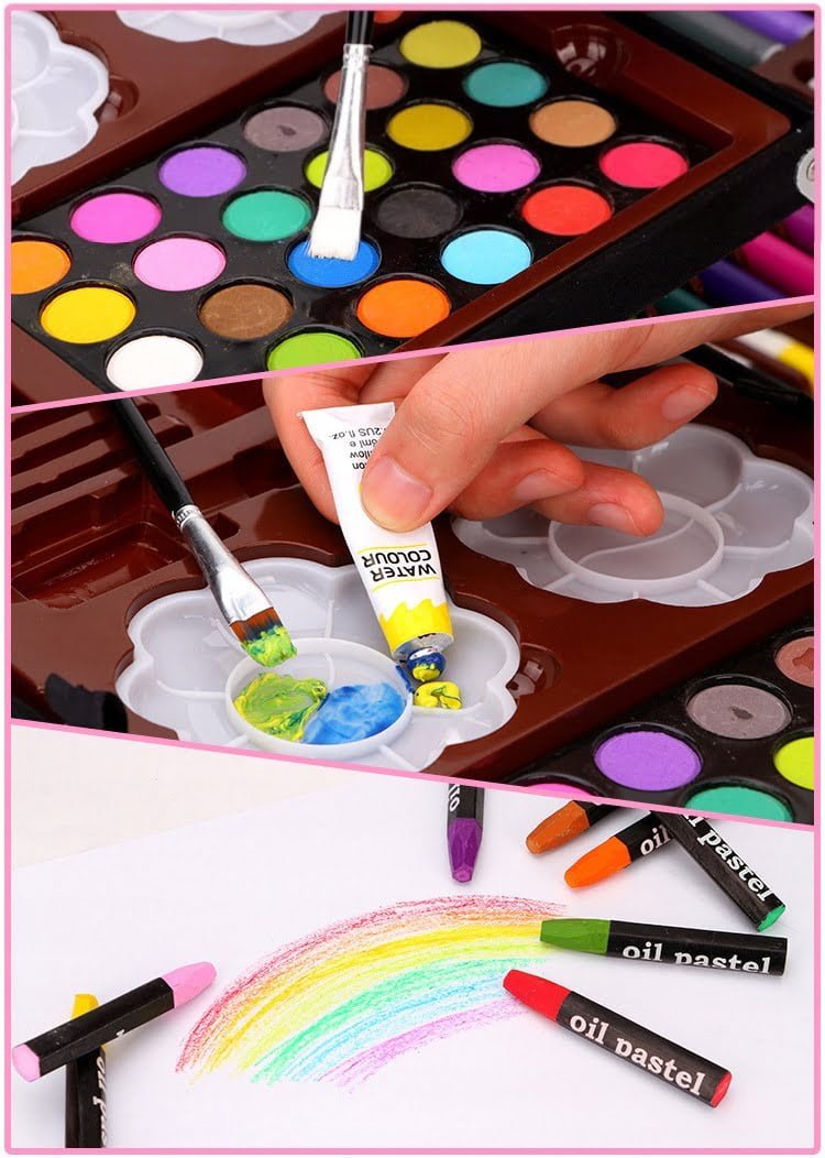 Mr. Pen Set Di 6 Penne A Pennello Per Acquerello – Ricaricabili Con Serbatoio D’Acqua – Punta In Nylon – Per Pittura, Calligrafia, Sketching