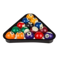 Velik leseni namizni biljard z 2 palicama in 16 kroglam 92cm