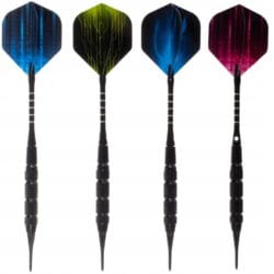 set puščice za elektronski pikado in 100 konic