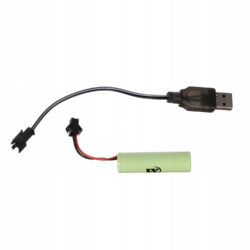 Aku. električna avtomatska vodna pištola 40+400ml USB