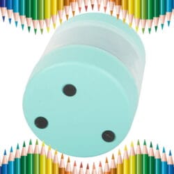 Aku. električni šilček za svinčnike in barvice USB moder