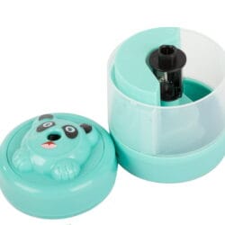 Aku. električni šilček za svinčnike in barvice USB moder