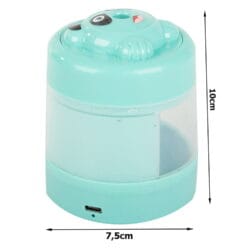 Aku. električni šilček za svinčnike in barvice USB moder