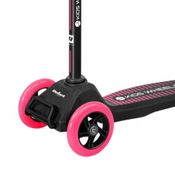 Zložljiv otroški trikolesni skiro KIDS WHEELS roza 16 Zložljiv otroški trikolesni skiro KIDS WHEELS roza