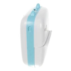 a white and blue device