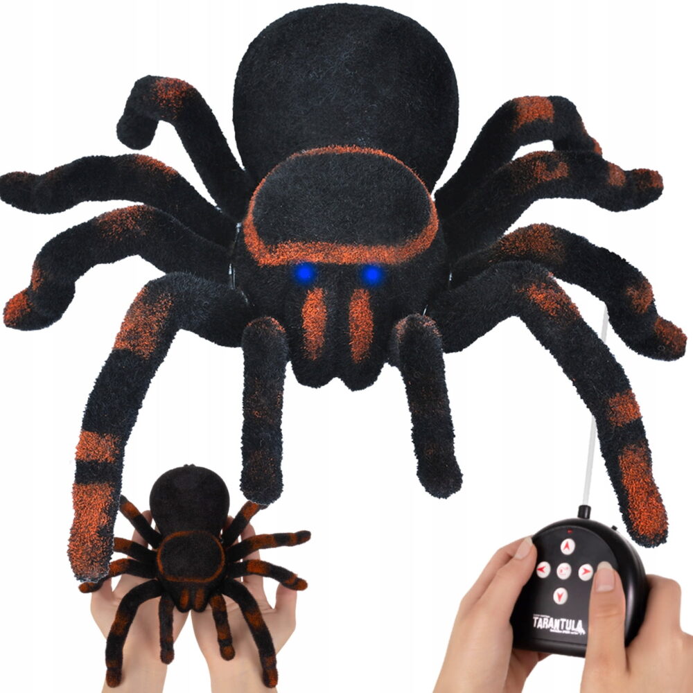 a toy spider with a remote control