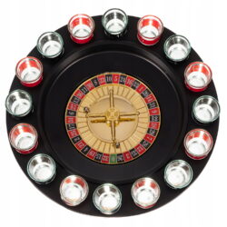 Družabna pivska ruleta 29cm + kozarci 23 a roulette wheel with shot glasses