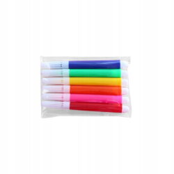 a group of colorful brushes in a plastic bag