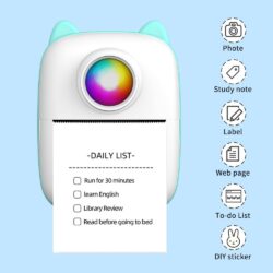a white object with a paper on it