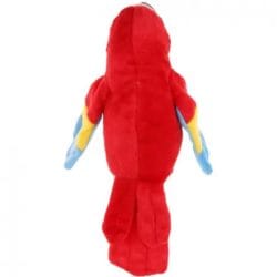 Interaktivna papiga pleše in ponavlja 23cm rdeča