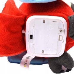 Interaktivna papiga pleše in ponavlja 23cm rdeča