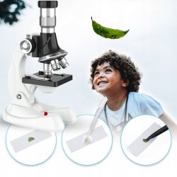 LED educational microscope 1200x for mobile phone + accessories 35 LED educational microscope 1200x for mobile phone + accessories