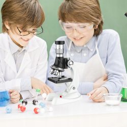 LED educational microscope 1200x for mobile phone + accessories 29 LED educational microscope 1200x for mobile phone + accessories