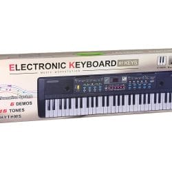 Velike elektronske klaviature + mikrofon in nosilec not 61 tipk