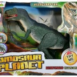 Robotski dinozaver Velociraptor na baterije 50cm 11 Robotski dinozaver Velociraptor, na baterije, 50 cm