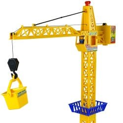 Baterijski daljinsko voden žerjav 60cm z LED