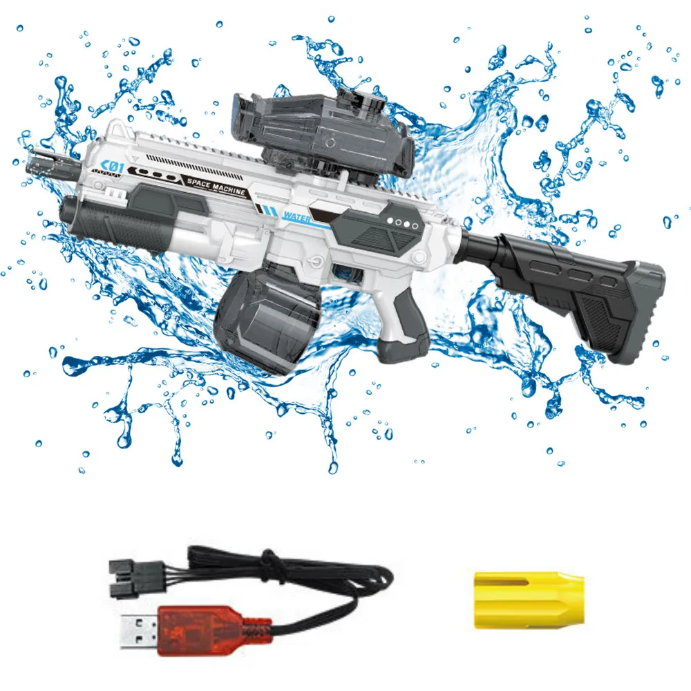 Pistola de água elétrica automática a bateria M416