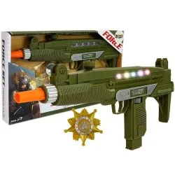 Vojaška puška 37 cm s svetlobni in zvočni efekti