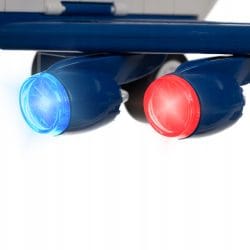 LED interaktivno zložljivo policijsko letalo zvok 63cm