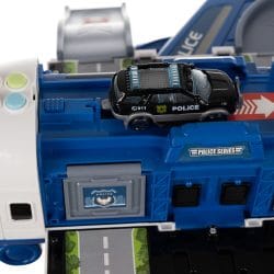 LED interaktivno zložljivo policijsko letalo zvok 63cm