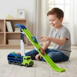 Alternative view of Raketni tovornjak skakalnica + 6 kovinskih avtomobilčkov