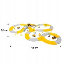 255 delna el. avtomobilska dirkalna steza