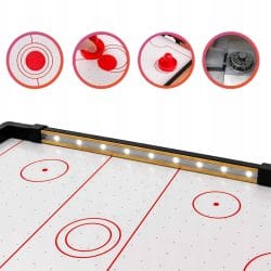 Namizni baterijski zračni hokej 58cm LED