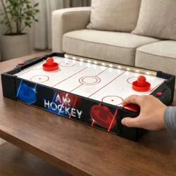 Stolni zračni hokej na baterije 58 cm LED