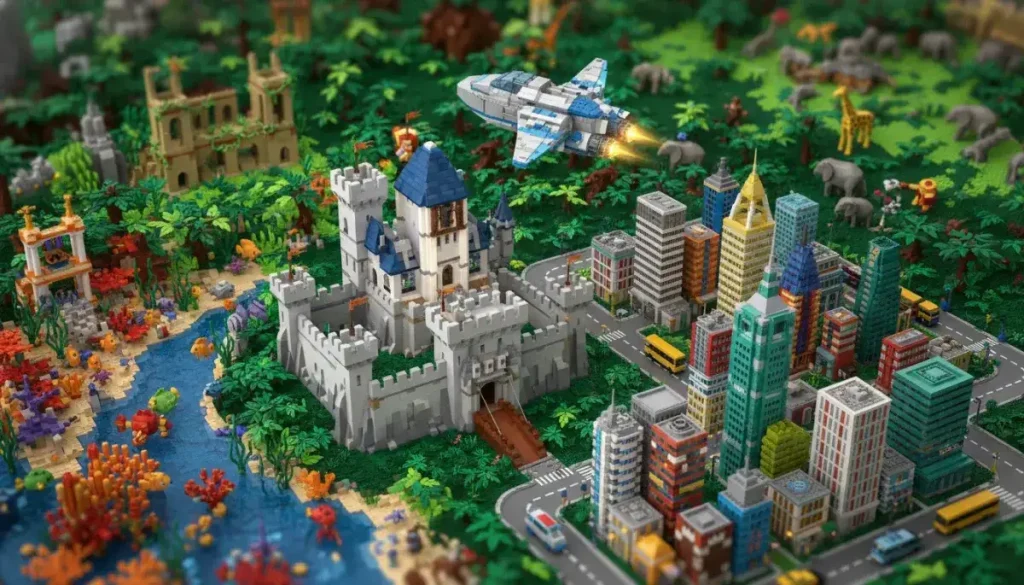 7 Idej za Tematske Gradnje z Igralnimi Kockami