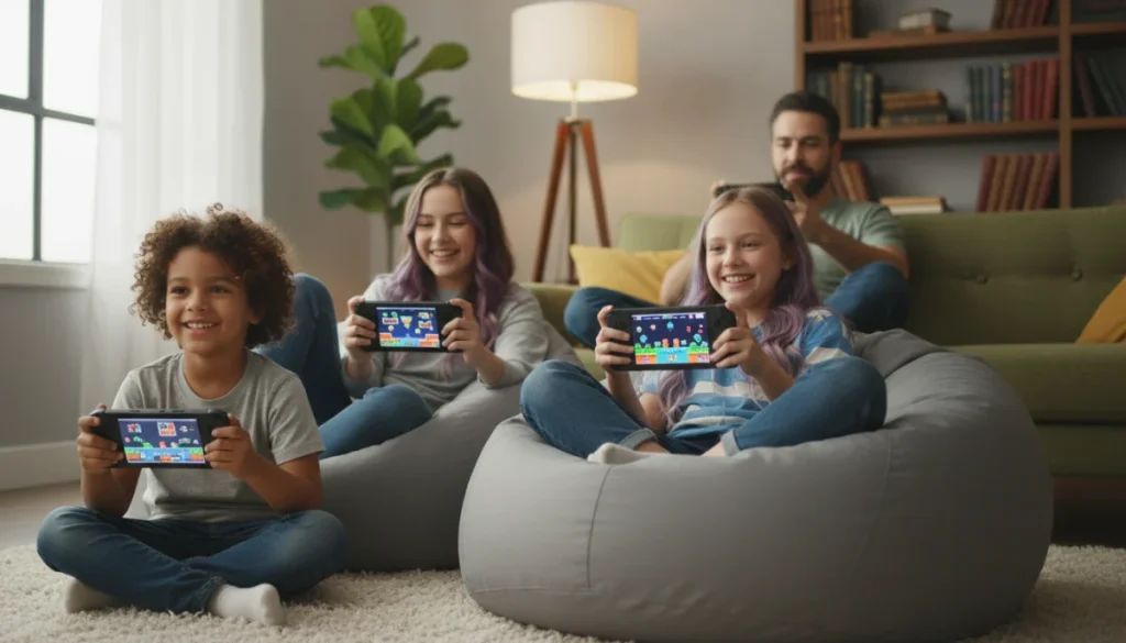 Odkrijte Neskončno Zabavo: Prenosna Igralna Konzola za Vse Generacije