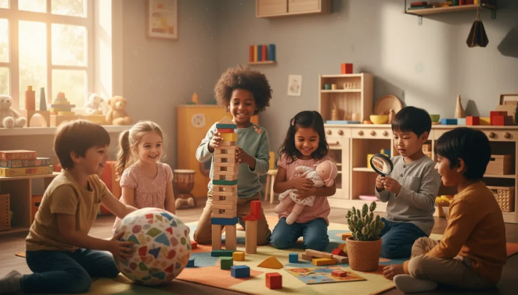 Razkrijte Zakladnico Igrač: Spodbujanje Otroške Domišljije in Razvoja Skozi Raznoliko Igranje