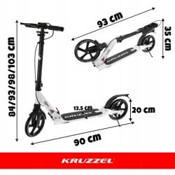 Alu. zložljiv skiro disk zavore do 100kg 200mm Hyperion bel 29 Alu. zložljiv skiro disk zavore do 100kg 200mm Hyperion bel