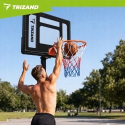 Nastavljiv prostostoječi košarkaški koš do 259cm + žoga