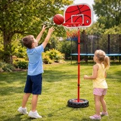 Alternative view of Otroški nastavljiv samostoječi košarkarski koš do 170cm