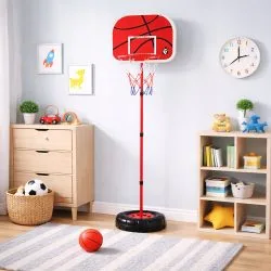 Lasten säädettävä vapaasti seisova koripallokori, jopa 170 cm, 17 Lasten säädettävä vapaasti seisova koripallokori